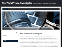 Tablet Screenshot of detective-co.com